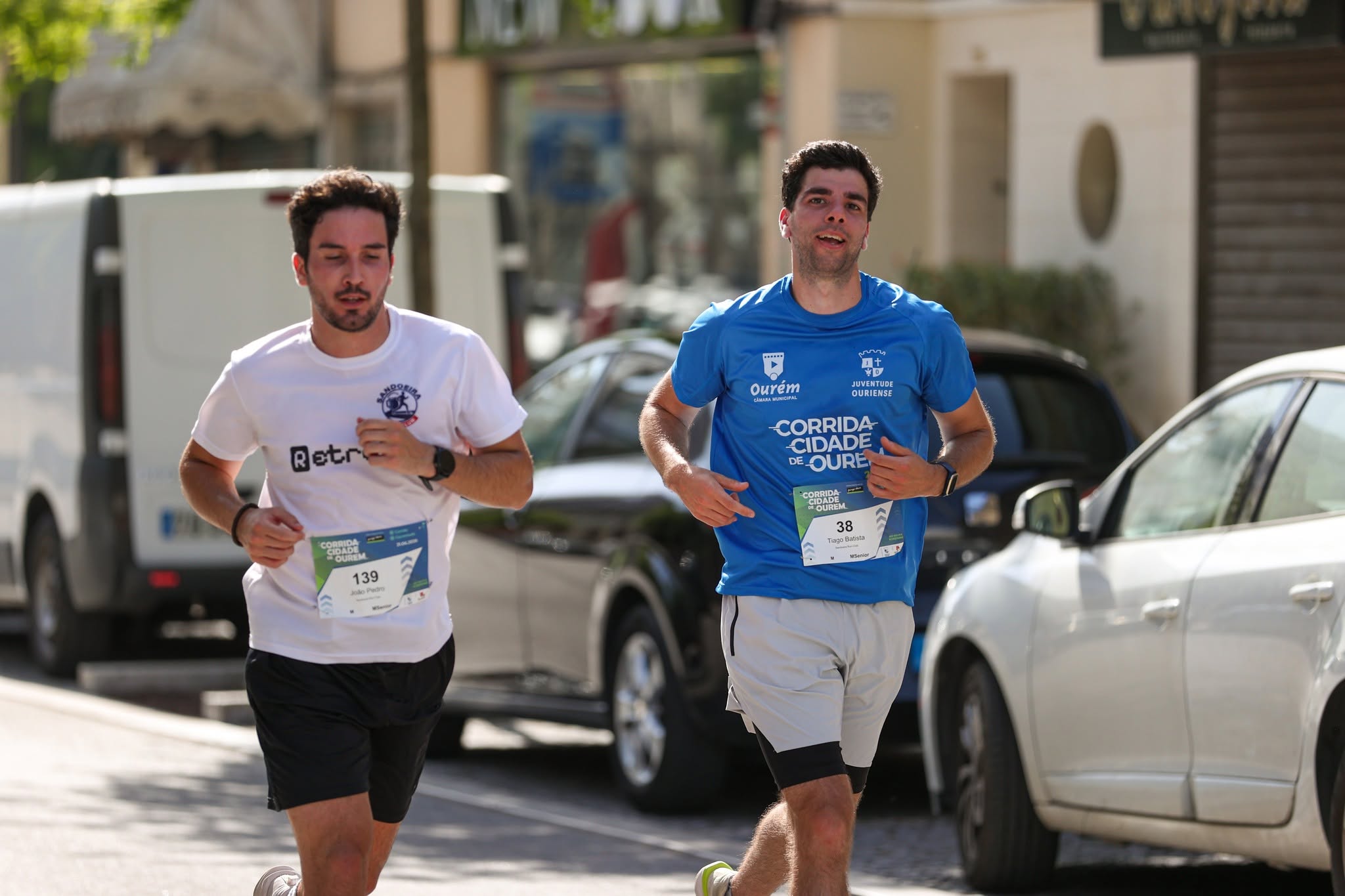 Tiago Batista a correr na Corrida Cidade de Ourém 2026